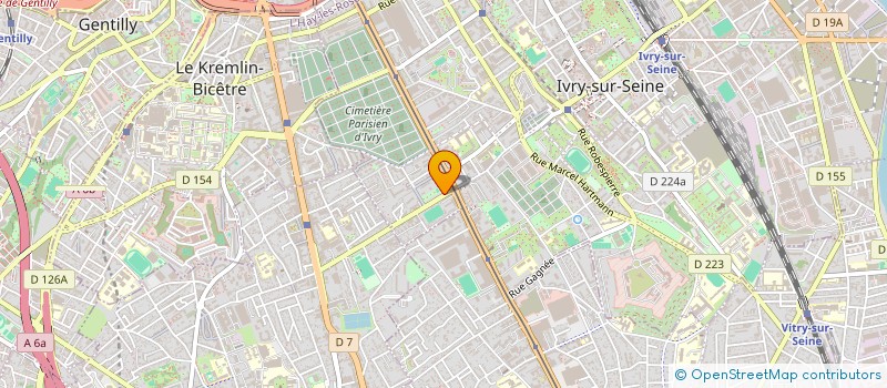 localisation de l'entreprise ASKWE  IVRY-SUR-SEINE