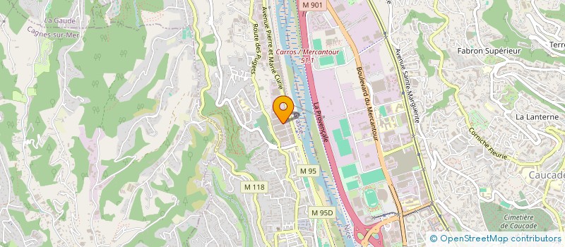 localisation de l'entreprise ASL à SAINT LAURENT DU VAR