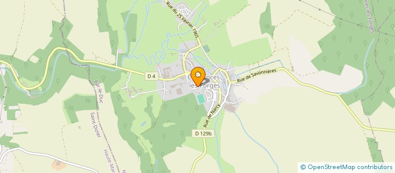 localisation de l'entreprise ASL à COUSANCES-LES-FORGES