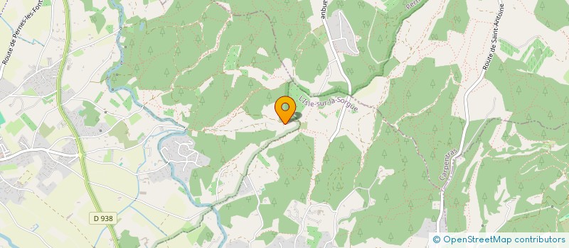 localisation de l'entreprise ASL  VEDENE