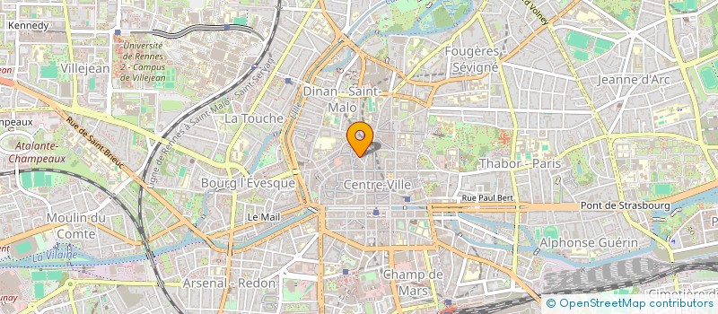localisation de l'entreprise ASL  RENNES