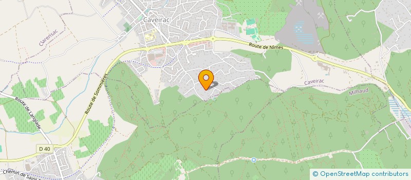 localisation de l'entreprise ASL ASSO SYNDICALE LIBRE  CAVEIRAC