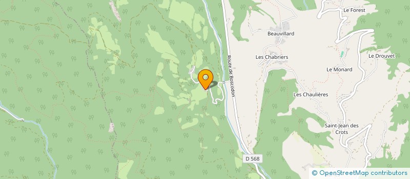 localisation de l'entreprise ASL BEAL NEUF  EMBRUN