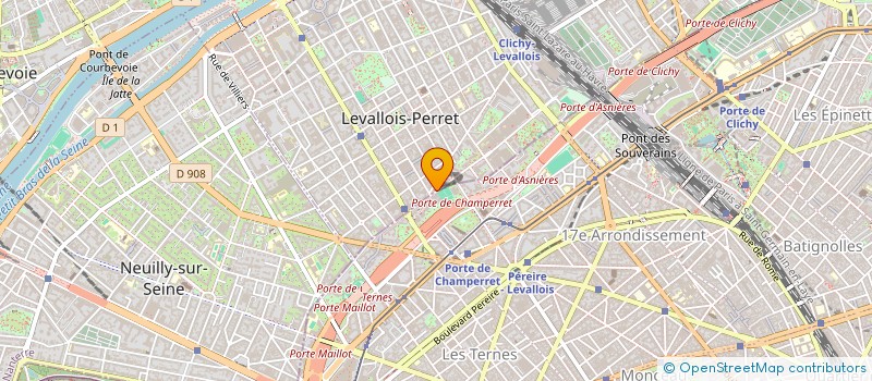localisation de l'entreprise ASL CAPITAL à LEVALLOIS-PERRET