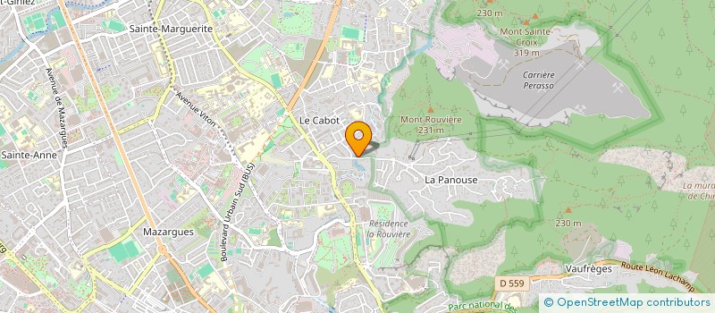 localisation de l'entreprise ASL DE LA RESIDENCE DU CHATEAU DE LA PANOUSE à MARSEILLE