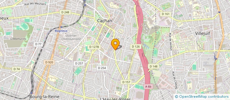 localisation de l'entreprise ASL DES PROPRIETAIRES DU 157 RUE DES VIGNES à CACHAN