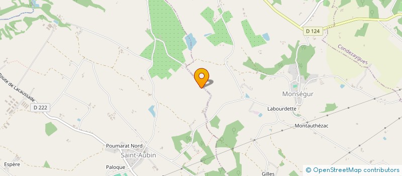 localisation de l'entreprise ASL DES SABLES ROUGES  GAVAUDUN