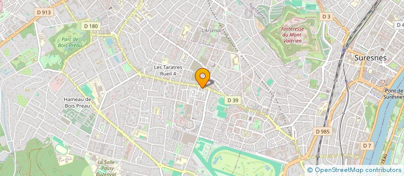 localisation de l'entreprise ASL DIFFUSION à RUEIL-MALMAISON