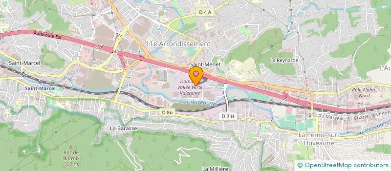 localisation de l'entreprise ASL DOMAINE VALLEE VERTE à MARSEILLE 11EME