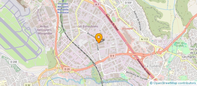 localisation de l'entreprise ASL DU 49 AVENUE DE L EUROPE à VITROLLES