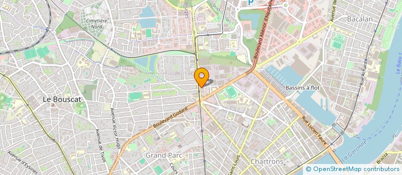 localisation de l'entreprise ASL DU 49 BOULEVARD PASTEUR  BORDEAUX