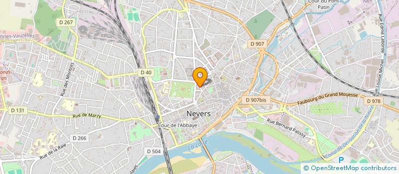localisation de l'entreprise ASL DU BOIS DE LA MOTTE à NEVERS