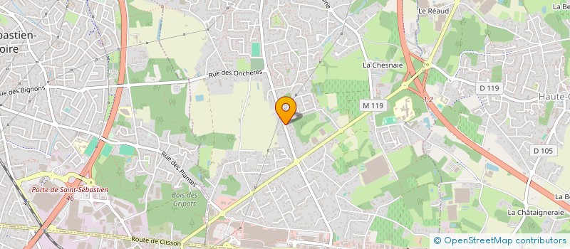 localisation de l'entreprise ASL ENTREPRISES à BASSE-GOULAINE