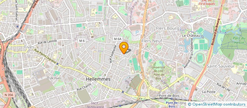 localisation de l'entreprise ASL HENRI KOLB STATIONNEMENTS à LILLE