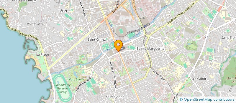 localisation de l'entreprise ASL IMI MICHELET à MARSEILLE