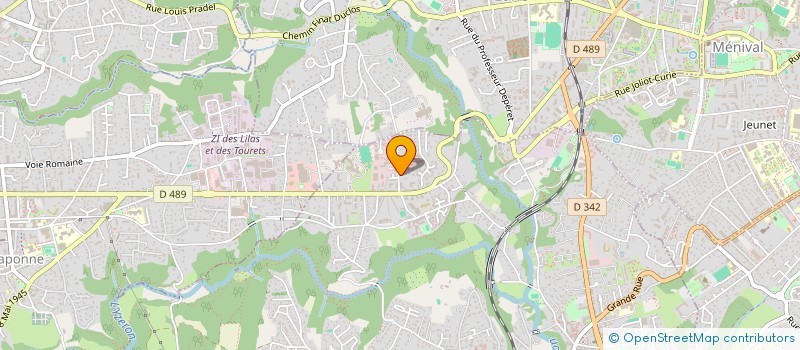 localisation de l'entreprise ASL L'ESPACE BLEU  FRANCHEVILLE