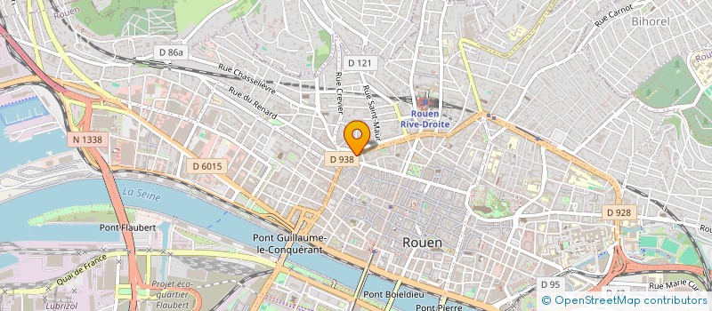 localisation de l'entreprise ASL L'ILOT PARCELLE AK 278 YVETOT  ROUEN