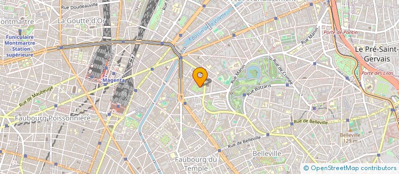 localisation de l'entreprise ASL LAHMI  PARIS