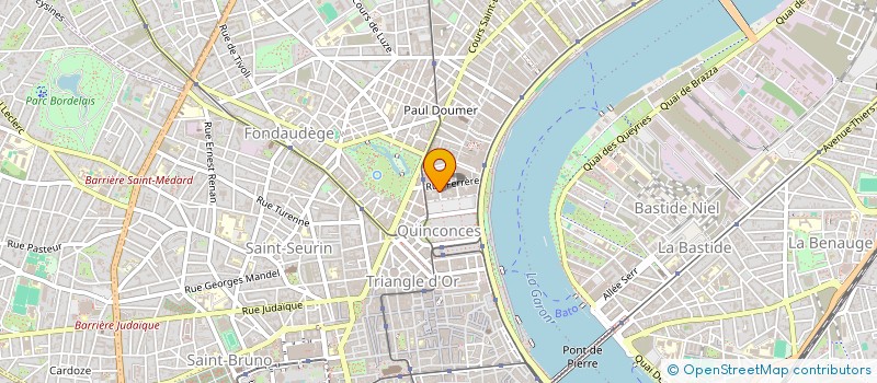 localisation de l'entreprise ASL LE 3 BOULEVARD MICHEL DE MONTAIGNE  BORDEAUX