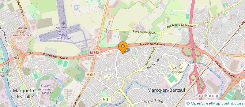localisation de l'entreprise ASL LE CHEMIN POIVRE LES HAUTS DE MARCQ à MARCQ-EN-BARŒUL