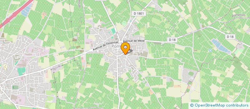 localisation de l'entreprise ASL LE DOMAINE DE LA GRENATIERE à POMEROLS