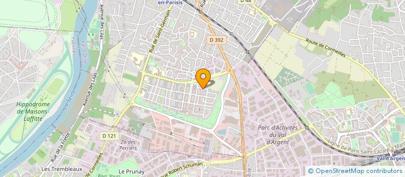 localisation de l'entreprise ASL LE HAMEAU D'EMELIE à CORMEILLES-EN-PARISIS