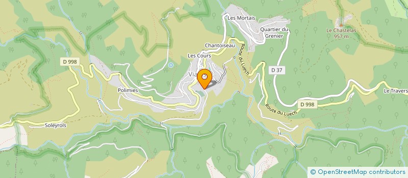 localisation de l'entreprise ASL LE PETIT COIN DE LA PLANCHE  VIALAS