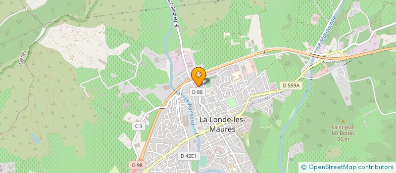localisation de l'entreprise ASL LES CARIGNANS à LA LONDE-LES-MAURES