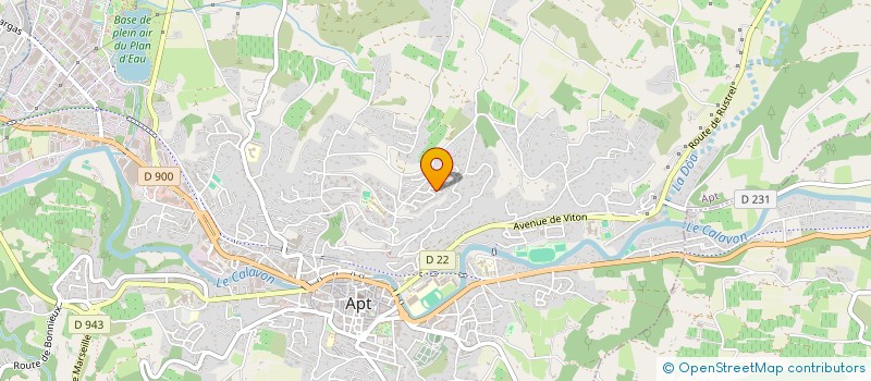 localisation de l'entreprise ASL LES JARDINS DE MERMOZ à APT