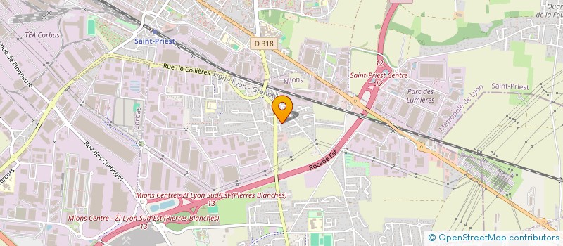 localisation de l'entreprise ASL LOTISSEMENT BEAUSEJOUR 2  MIONS