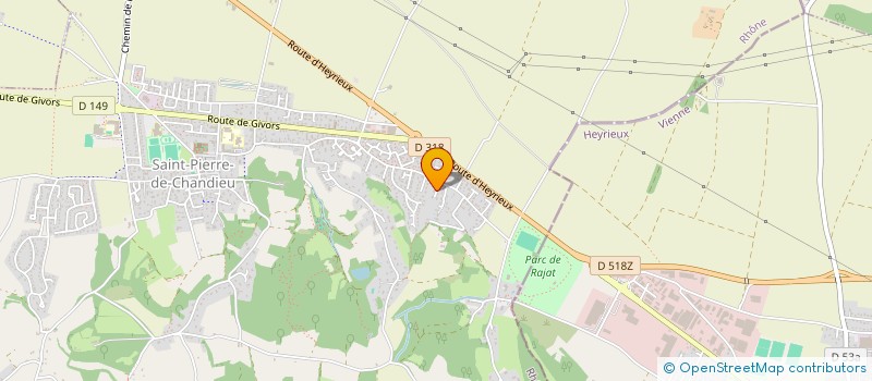 localisation de l'entreprise ASL LOTISSEMENT BEAUSEJOUR II  MIONS