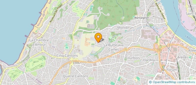 localisation de l'entreprise ASL LOTISSEMENT SARNABE  ANGLET