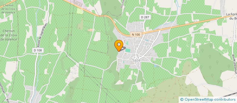 localisation de l'entreprise ASL-MOE à SAZE