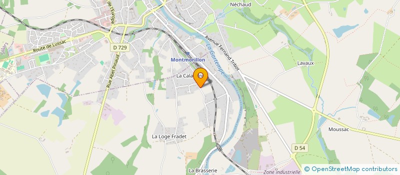 localisation de l'entreprise ASL NEGOCE, REPARATION ET LOCATION  SAULGE