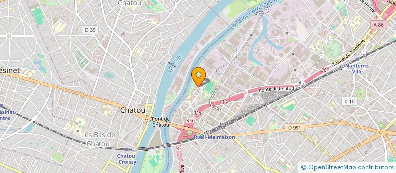 localisation de l'entreprise ASL OREE DE SEINE à RUEIL-MALMAISON