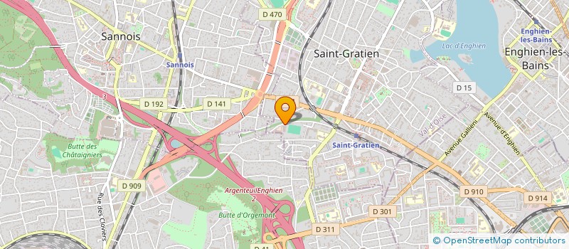 localisation de l'entreprise ASL RENOVATION  SAINT-GRATIEN