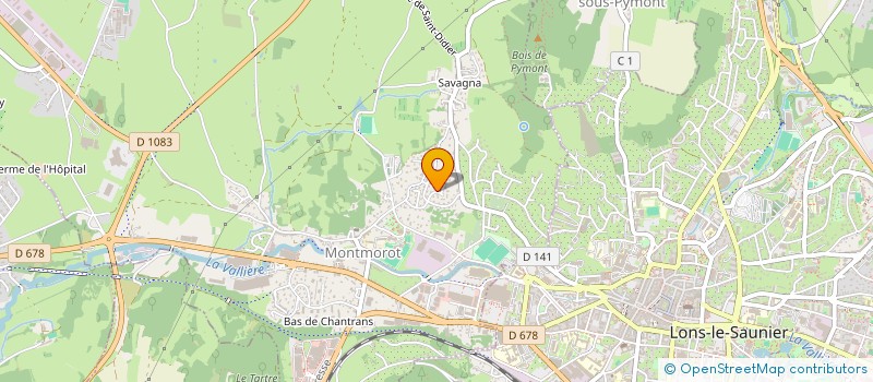 localisation de l'entreprise ASL SECURITE PRIVEE (AGENCE DE SECURITE LEDONIENNE)  MONTMOROT