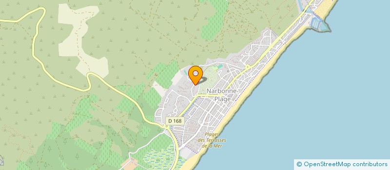 localisation de l'entreprise ASL VIA ASTORIA  NARBONNE