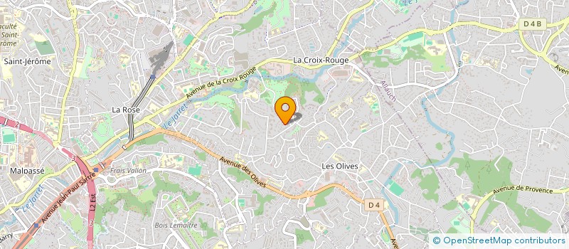 localisation de l'entreprise ASL VILLAGE DES HAUTS BOIS  MARSEILLE