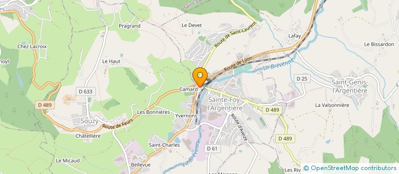 localisation de l'entreprise ASL17  SAINT-JULIEN-SUR-BIBOST