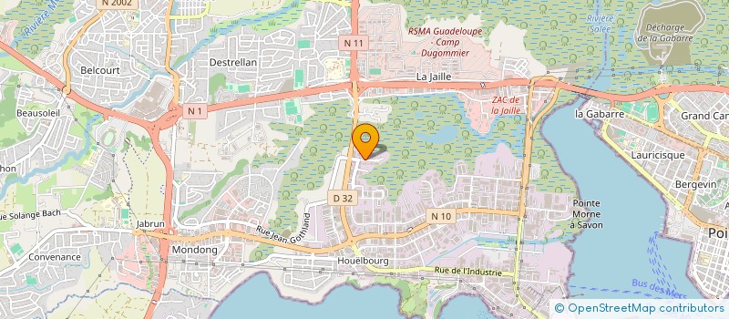 localisation de l'entreprise ASLA BIO à BAIE-MAHAULT