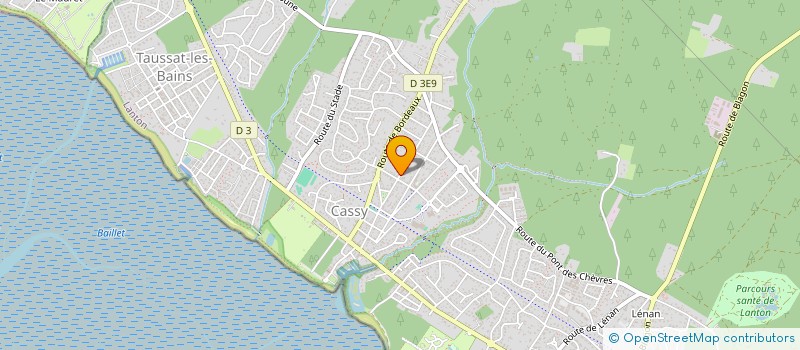 localisation de l'entreprise ASLAN  LANTON