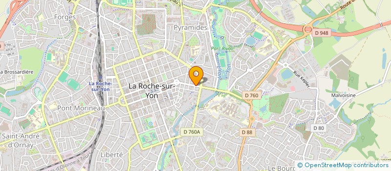 localisation de l'entreprise ASLAN  LA ROCHE-SUR-YON