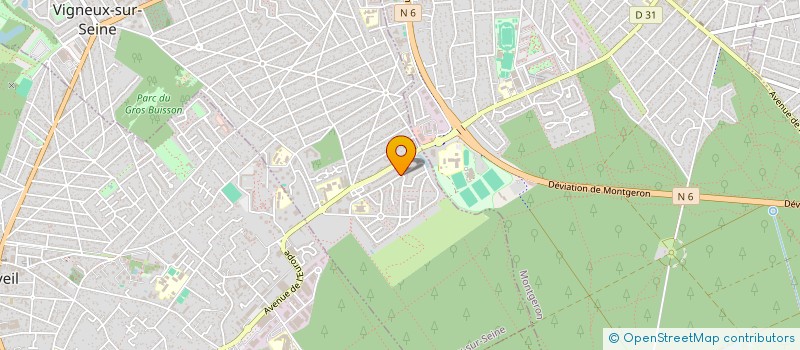 localisation de l'entreprise ASLAN à VIGNEUX-SUR-SEINE