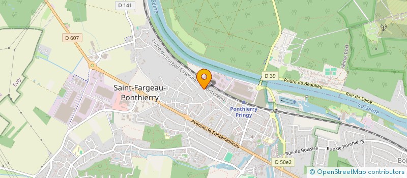 localisation de l'entreprise ASLAN ENSEIGNE PUBLICITE à SAINT-FARGEAU-PONTHIERRY