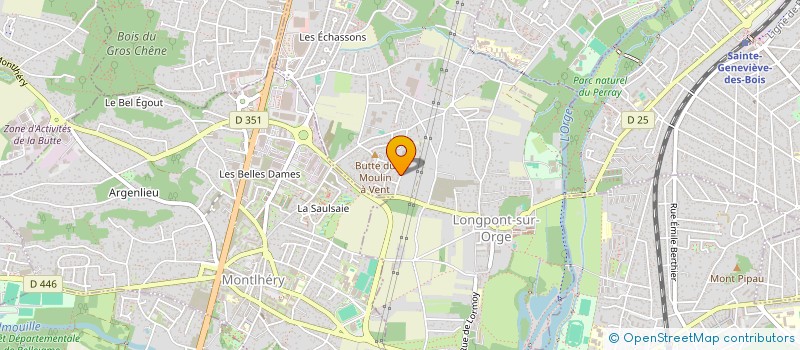 localisation de l'entreprise ASLAN PROMOTION à LONGPONT-SUR-ORGE