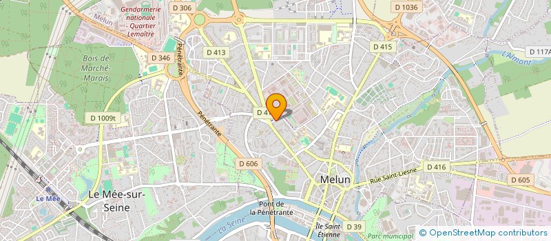 localisation de l'entreprise ASLAN RAVALEMENT à MELUN