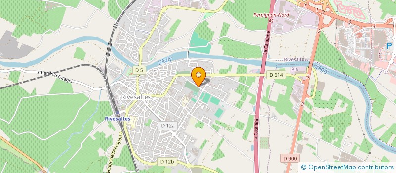 localisation de l'entreprise ASLAN TRANSFORMATION  RIVESALTES