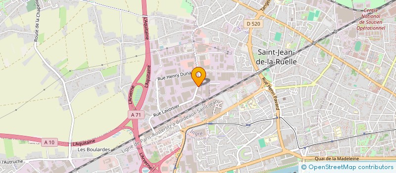localisation de l'entreprise ASLAT TRANSPORT ET DEMENAGEMENT à INGRE