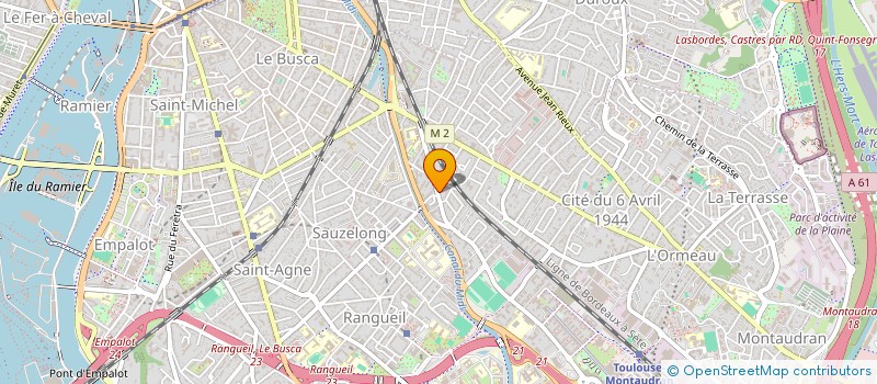 localisation de l'entreprise ASLE à TOULOUSE